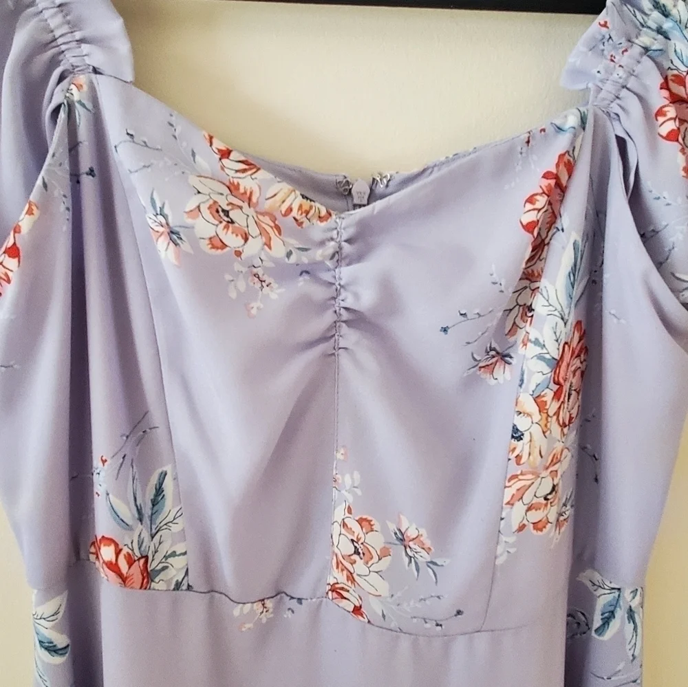 Socialite Off the Shoulder Maxi Dress NWT - Picture 4 of 15